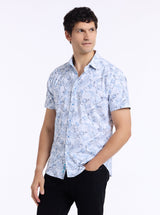 BASCOBEL SHORT SLEEVE BUTTON DOWN SHIRT