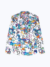 MANE EVENT LONG SLEEVE BUTTON DOWN SHIRT