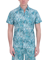 SHORT SLEEVE BUTTON DOWN SHIRT