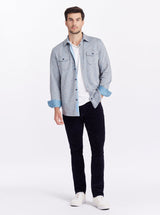 STORRS LONG SLEEVE BUTTON DOWN SHIRT JACKET