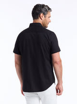 HUDSON SHORT SLEEVE BUTTON DOWN SHIRT