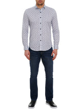 THOMPSON LONG SLEEVE BUTTON DOWN SHIRT