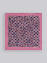 PINK GEO POCKET SQUARE