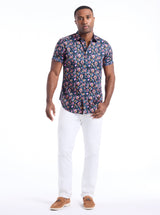 APSLEY SHORT SLEEVE BUTTON DOWN SHIRT
