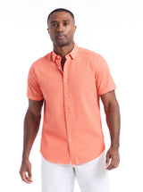 HARBOR SHORT SLEEVE BUTTON DOWN SHIRT