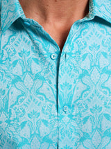 HIGHLAND SHORT SLEEVE BUTTON DOWN SHIRT TALL