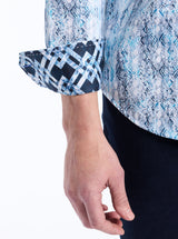 ALAHMAR LONG SLEEVE BUTTON DOWN SHIRT BIG