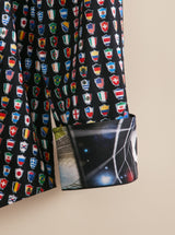 FOR THE WIN LONG SLEEVE BUTTON DOWN SHIRT