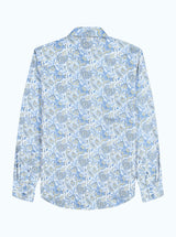 LIMITED EDITION MONACO SUMMER LONG SLEEVE BUTTON DOWN SHIRT