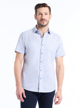 CASTRO SHORT SLEEVE BUTTON DOWN SHIRT