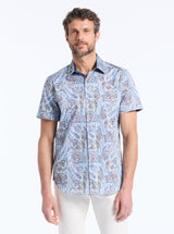 MELROSE SHORT SLEEVE BUTTON DOWN SHIRT
