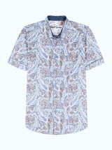 MELROSE SHORT SLEEVE BUTTON DOWN SHIRT