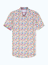 GARNISH SHORT SLEEVE BUTTON DOWN SHIRT
