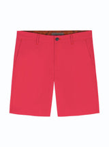 Red shorts on a white background