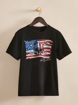 SKULL FLAG SHORT SLEEVE T-SHIRT