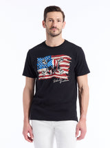 SKULL FLAG SHORT SLEEVE T-SHIRT BIG