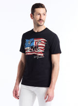 SKULL FLAG SHORT SLEEVE T-SHIRT BIG