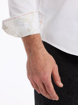 IN VINO VERITAS LONG SLEEVE BUTTON DOWN SHIRT