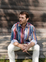 POMSFORD LONG SLEEVE BUTTON DOWN SHIRT
