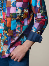 THEBERTON LONG SLEEVE BUTTON DOWN SHIRT