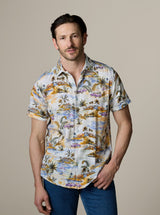 CURTIS SHORT SLEEVE BUTTON DOWN SHIRT