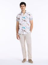 TSURU SHORT SLEEVE BUTTON DOWN SHIRT