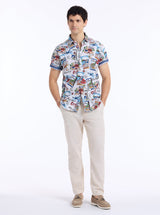 SUAVE DE VIE SHORT SLEEVE BUTTON DOWN SHIRT