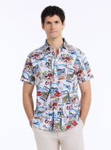 SUAVE DE VIE SHORT SLEEVE BUTTON DOWN SHIRT