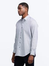 CHESLYN LONG SLEEVE BUTTON DOWN KNIT SHIRT