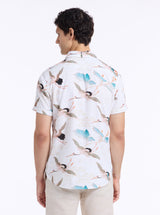 TSURU SHORT SLEEVE BUTTON DOWN SHIRT