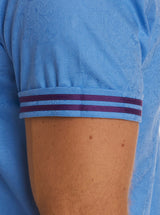 TAILORED FIT ABBOTT SHORT SLEEVE SHIRT - Blue