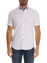 TAILORED FIT ABBOTT SHORT SLEEVE SHIRT - White