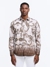 WALLINGTON LONG SLEEVE BUTTON DOWN SHIRT