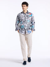 ELMINGTON LONG SLEEVE BUTTON DOWN SHIRT