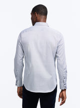CHESLYN LONG SLEEVE BUTTON DOWN KNIT SHIRT