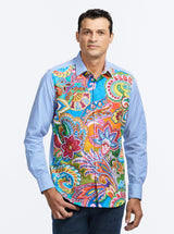 LIMITED EDITION KALEIDESCOPE LONG SLEEVE BUTTON DOWN