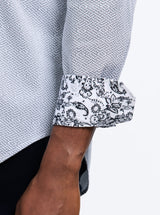 CHESLYN LONG SLEEVE BUTTON DOWN KNIT SHIRT