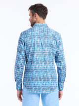 WESTMORELAND LONG SLEEVE BUTTON DOWN SHIRT