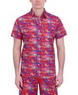 SHORT SLEEVE BUTTON DOWN SHIRT