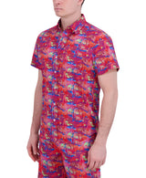 SHORT SLEEVE BUTTON DOWN SHIRT