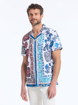 BREDGAR SHORT SLEEVE BUTTON DOWN SHIRT