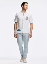 GOOD SURF SHORT SLEEVE BUTTON DOWN SHIRT