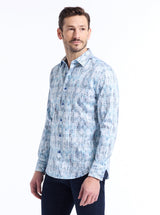 ALAHMAR LONG SLEEVE BUTTON DOWN SHIRT BIG