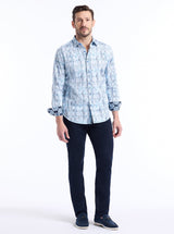 ALAHMAR LONG SLEEVE BUTTON DOWN SHIRT TALL