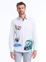 GENESIS LONG SLEEVE BUTTON DOWN SHIRT