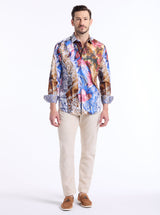 MENDIBURU LONG SLEEVE BUTTON DOWN SHIRT