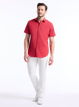 THRESHER SHORT SLEEVE BUTTON DOWN SHIRT