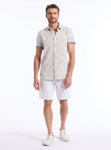 SANTA MONICA SHORT SLEEVE BUTTON DOWN SHIRT