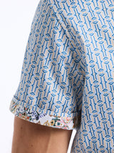 NAPIER SHORT SLEEVE BUTTON DOWN SHIRT