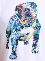 COLLAGE GRAHAM SHORT SLEEVE BUTTON DOWN T-SHIRT